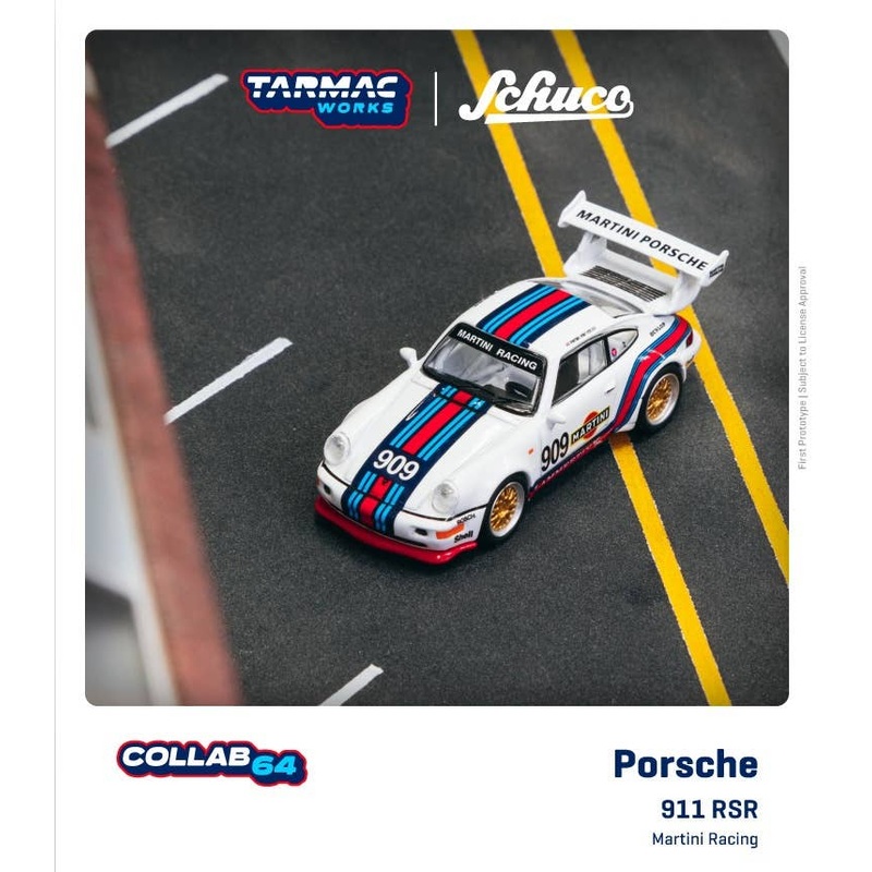 1/64 Porsche 911 RSR Martini Racing