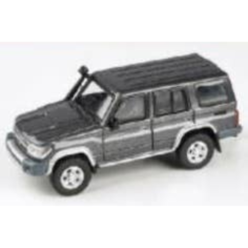 1/64 Toyota Land Cruiser LC76 2014 Graphite Gray LHD