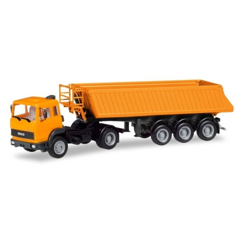 1/87 Iveco Margirus Dump Semitrailer Orange