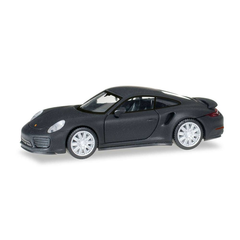 1/87 Porsche 911 Turbo Matte Black