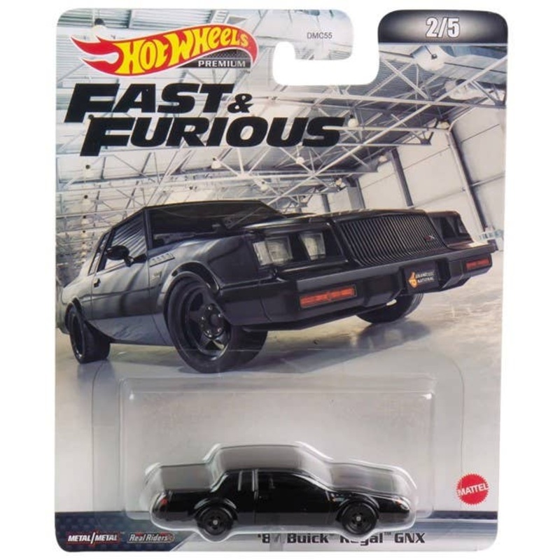 Hot Wheels Retro Entertainment Fast & Furious '87 Buick Regal GNX