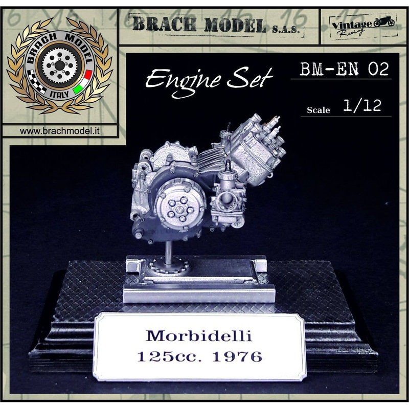 1/12 Morbidelli 125cc 1976 Engine Set