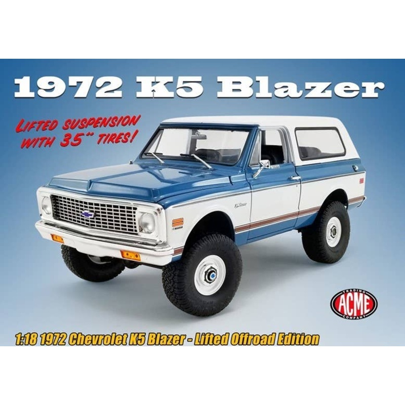 1/18 ACME 1972 Chevrolet K5 Blazer - Lifted Offroad Edition