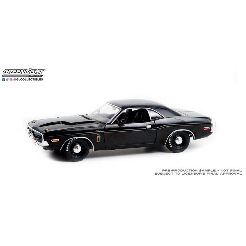 1/18 GreenLight 1970 Dodge Challenger R/T 426 HEMI - The Black Ghost