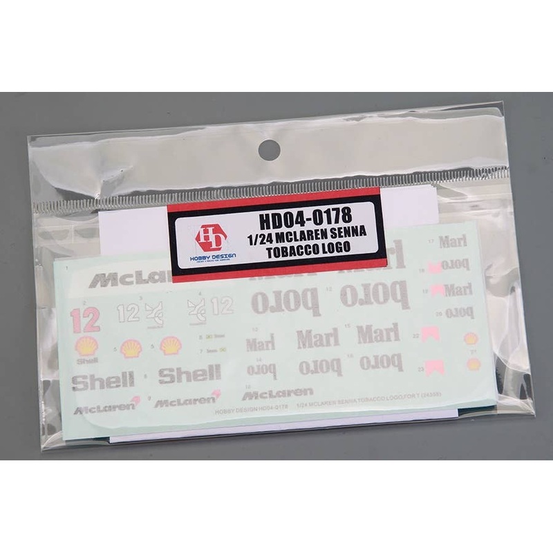 1/24 Mclaren Senna Tobacco Logo
