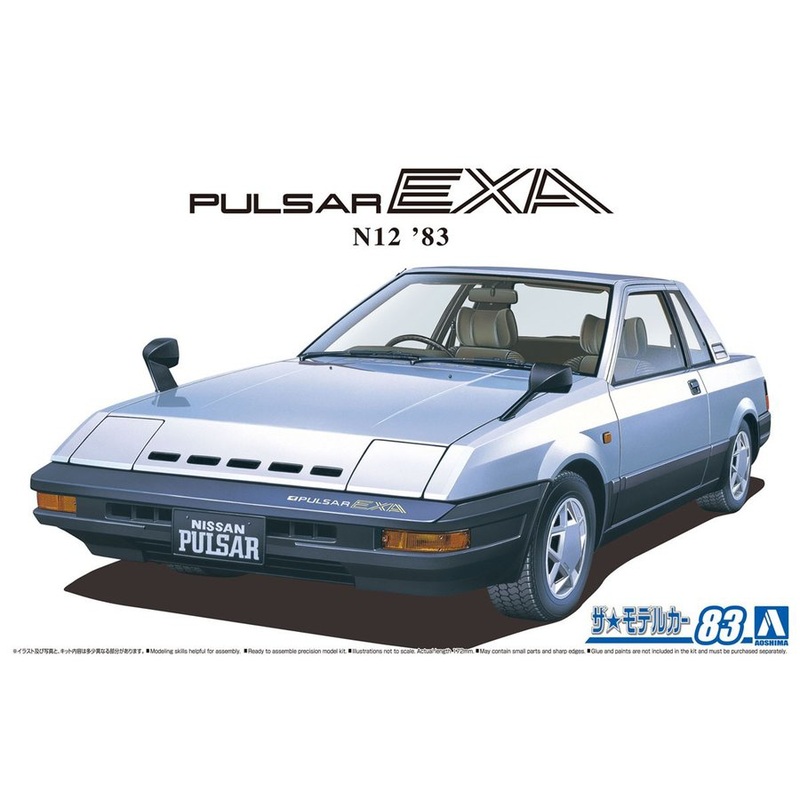 1/24 Nissan HN12 Pulsar EXA '83