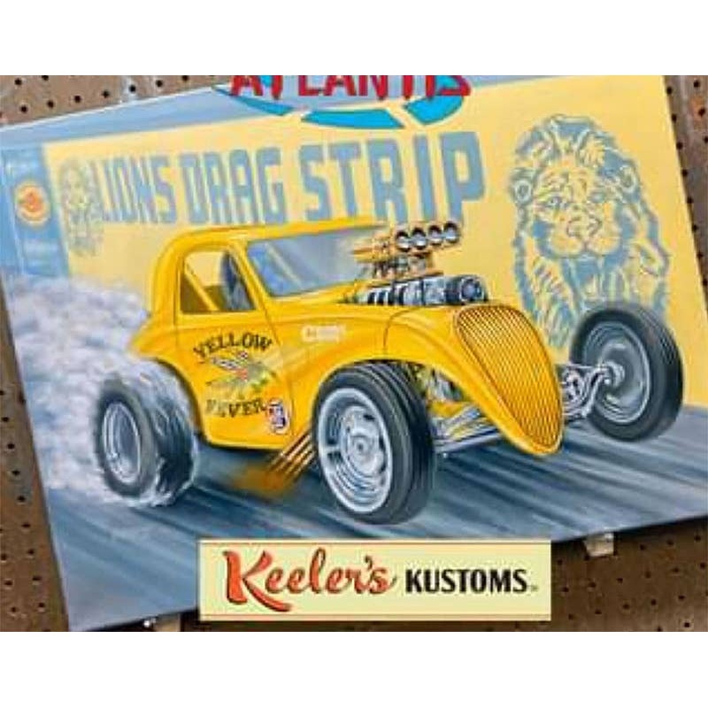 1/25 Keelers Kustoms Yellow Fever Drag Star