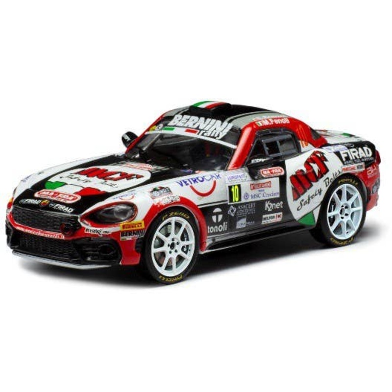 1/43 Fiat Abarth 124 RGT 2019 Rallye Sanremo #10 E.Brazzolli/M. Fenoli