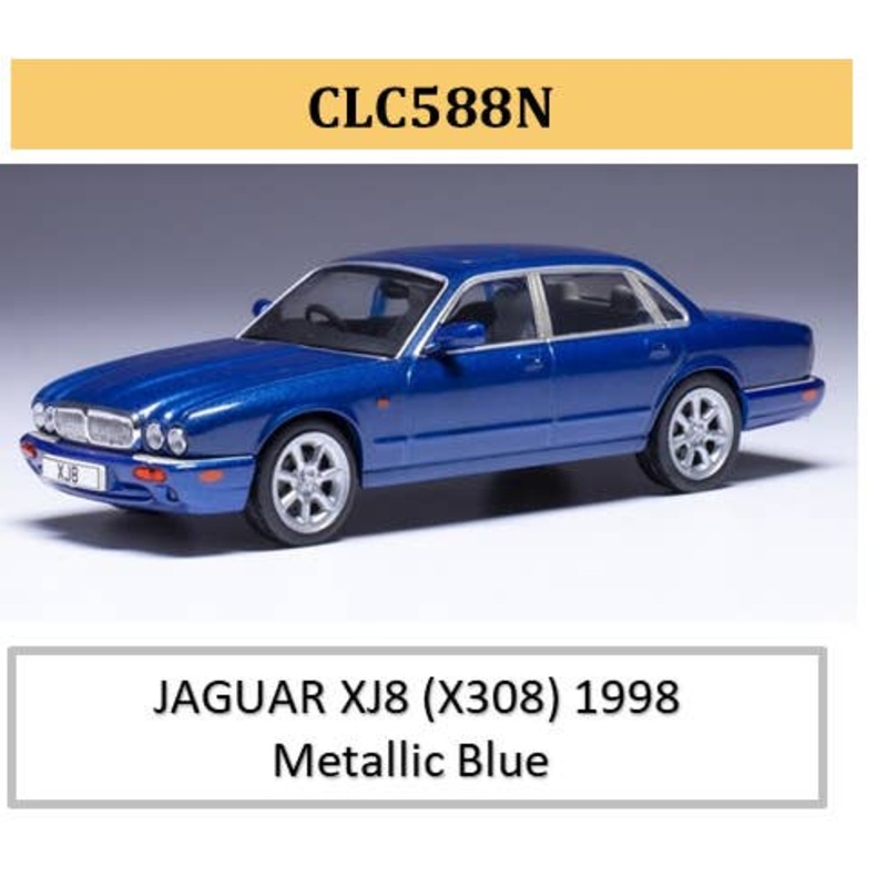 1/43 Jaguar XJ8 (X308) 1998 Metallic Blue