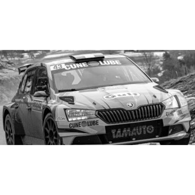 1/43 Skoda Fabia R5 Evo 2020 Monte Carlo Rally #43 A.Gino / D.Fappani