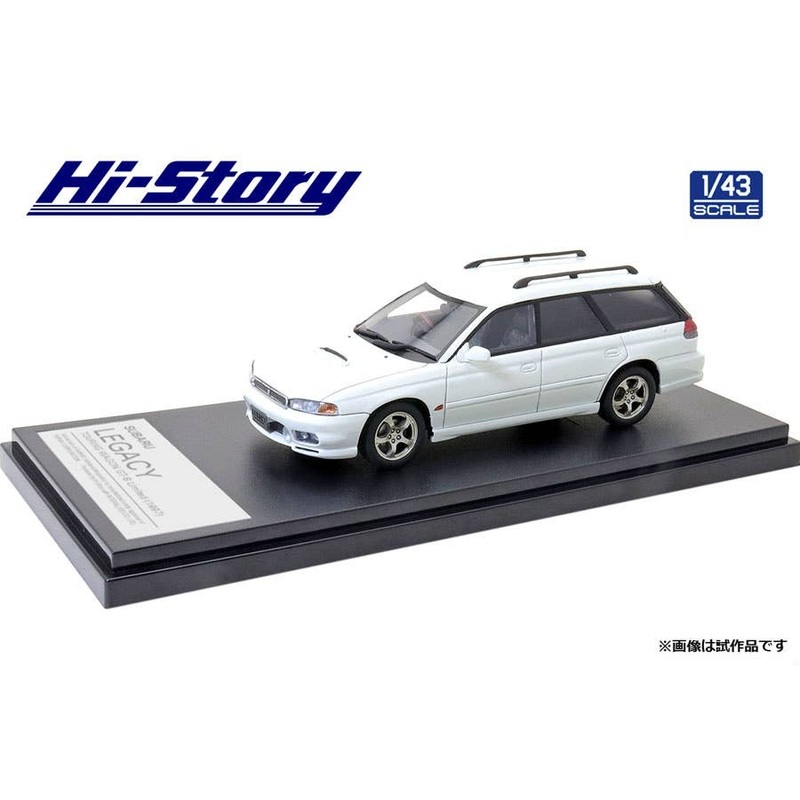 1/43 Subaru Legacy Touring Wagon Gt-B Limited (1997) Pure White