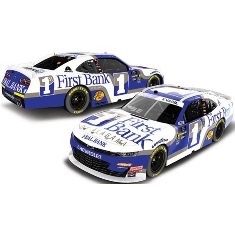 1/64 First Bank Of Alabama 2025 Chevrolet Camaro Zl1 Carson Kvapil #1