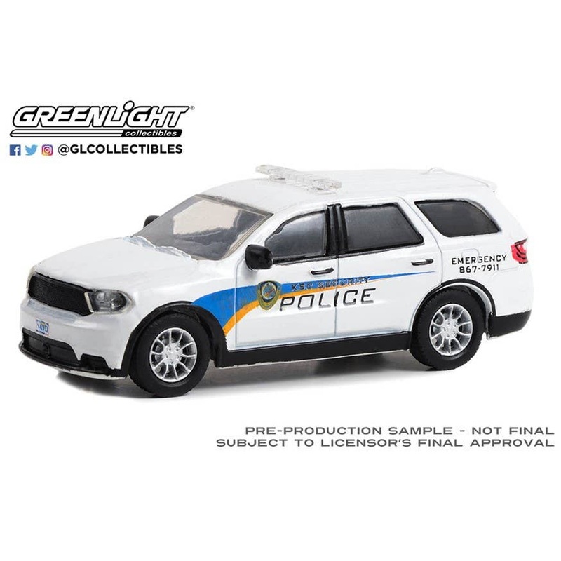 1/64 GreenLight 2017 Dodge Durango - Kennedy Space Center (KSC) Security Police Traffic Enforcement