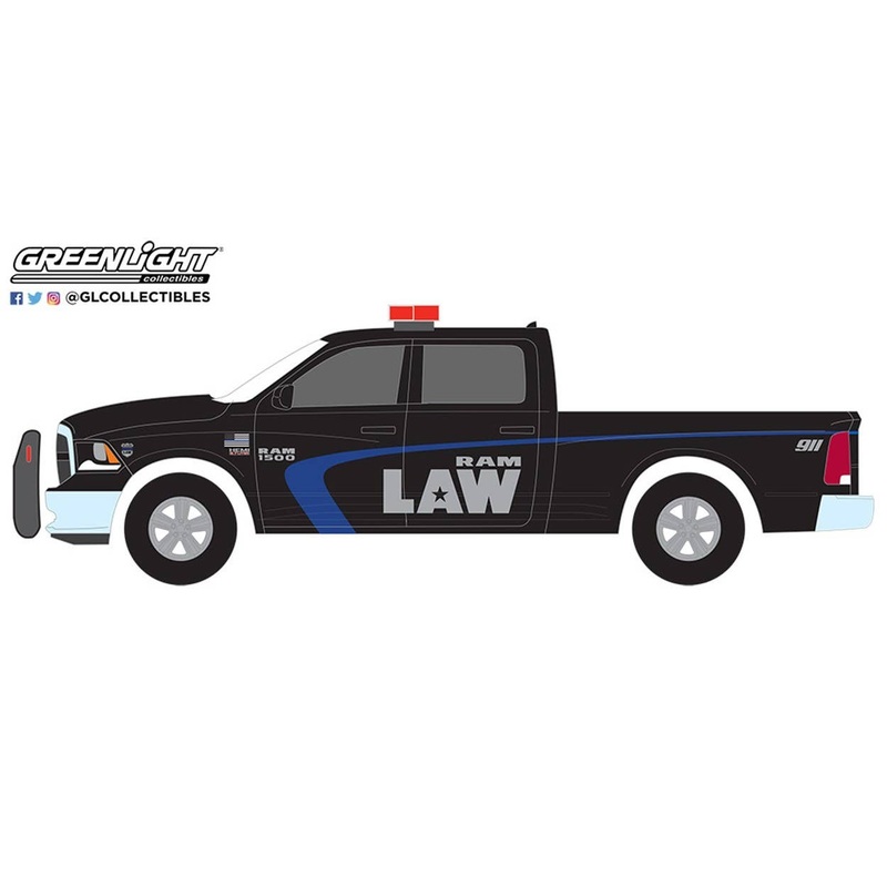 1/64 GreenLight 2022 Ram 1500 Classic Special Service - Ram Law