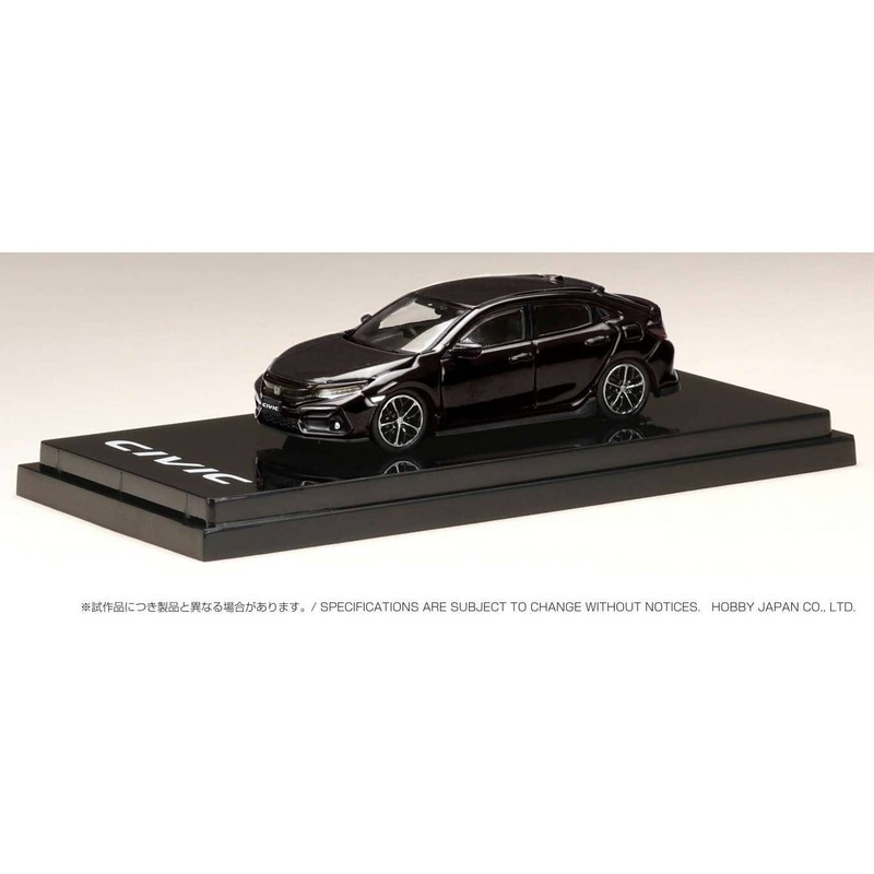 1/64 Honda Civic Hatchback (FK7) 2020 Crystal Black Pearl
