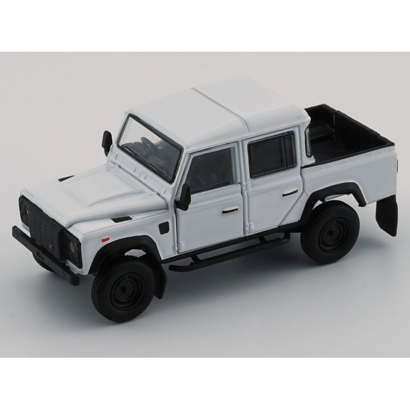 1/64 Land Rover Defender 110 Pickup 2016 White LHD