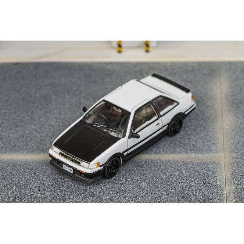 1/64 Toyota Corolla Levin White/Black Hood