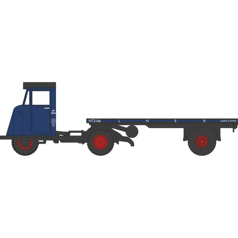 1/76 Mechanical Horse Flatbed LNER Scammell