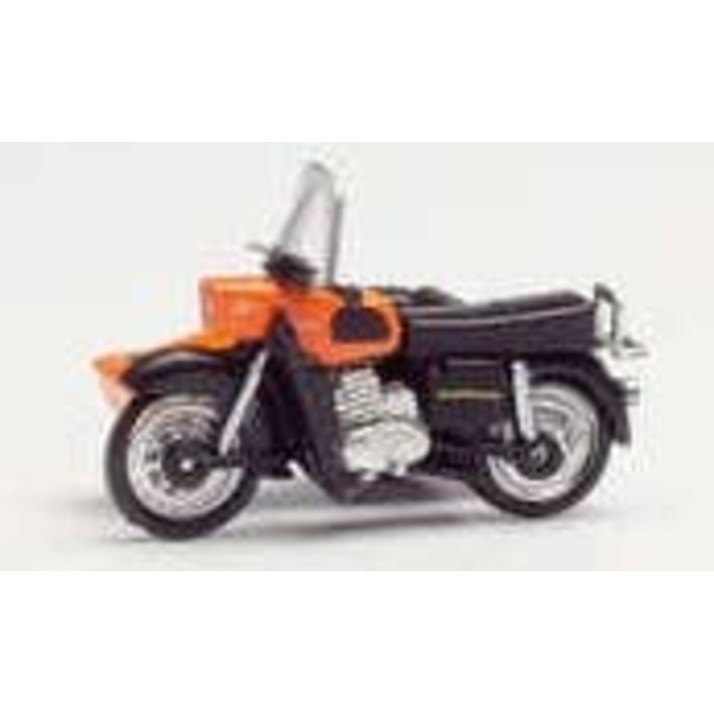 1/87 MZ 25 with Sidecar Orange