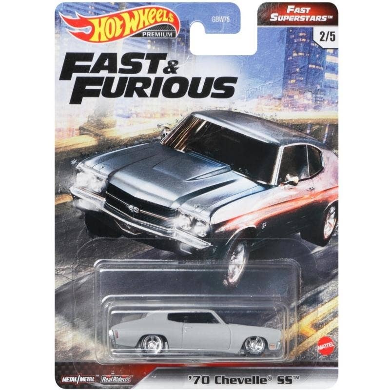 Hot Wheels Fast & Furious Premium Fast Superstars '70 Chevelle SS (GRL81)