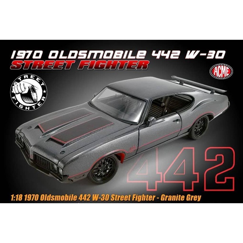1/18 ACME 1970 Oldsmobile 442 W-30 Street Fighter