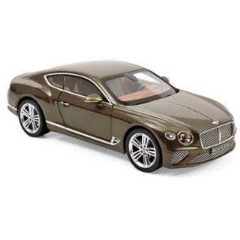 1/18 Bentley Continental GT 2018 Metallic Dark Cashmere