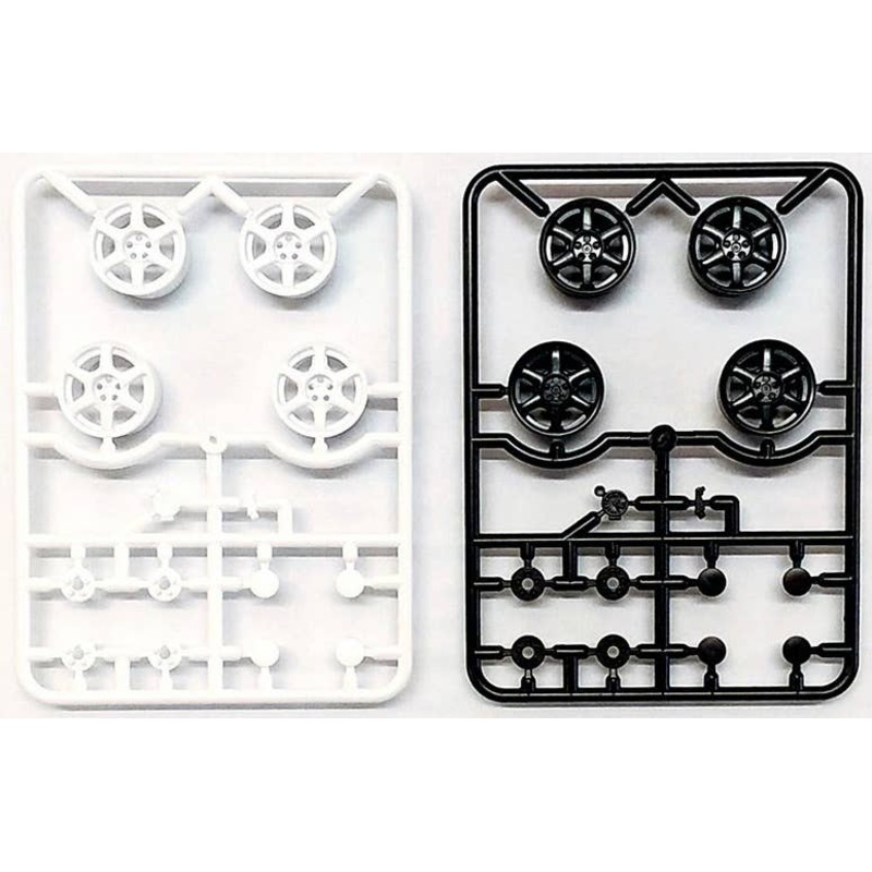 1/24 Drift Six White Gun Metal 1 Each (Bonus Parts / Tachometer Stay)