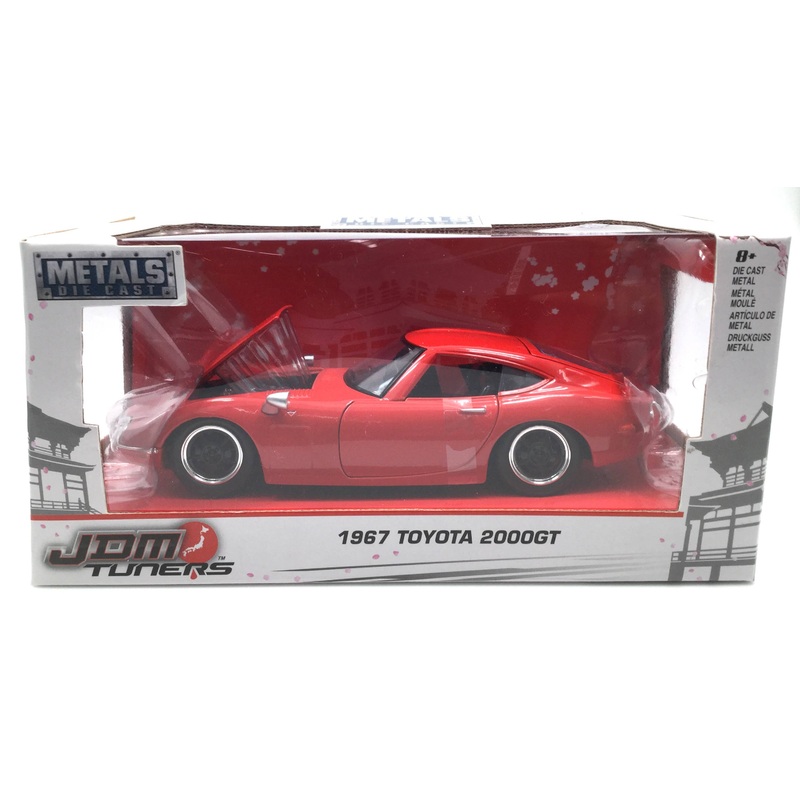 1/24 JDM Tuners 1967 Toyota 2000GT Red