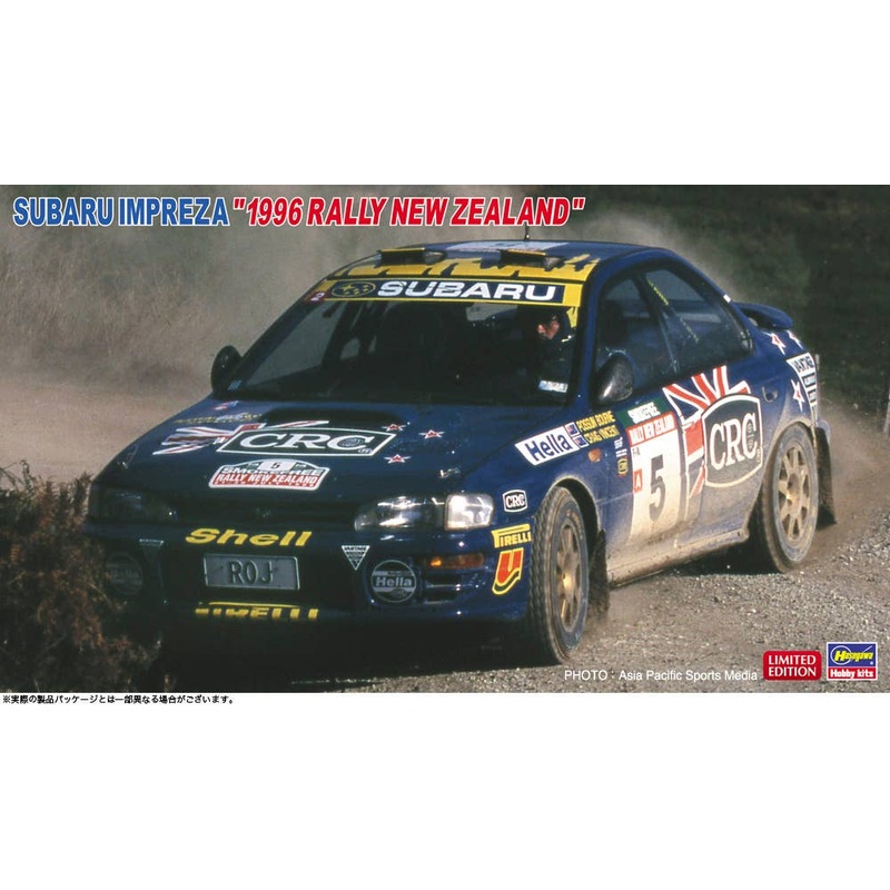 1/24 Subaru Impreza 1996 Rally New Zealand