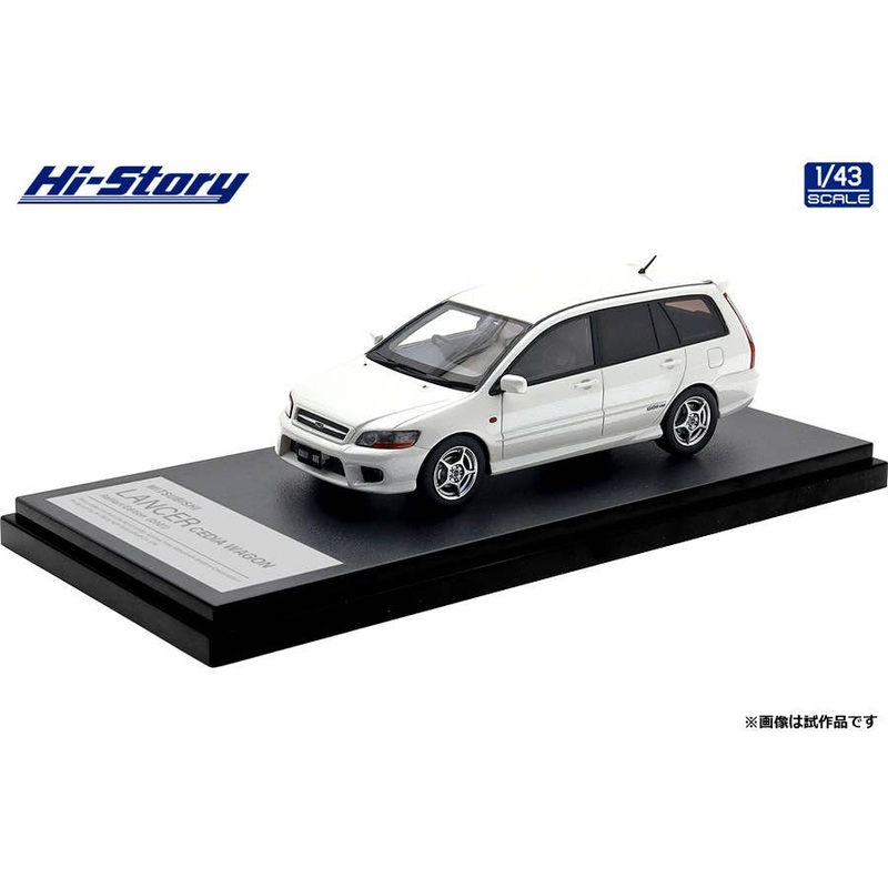 1/43 Mitsubishi Lancer Cedia Wagon Ralliart Edition (2001) Silky White