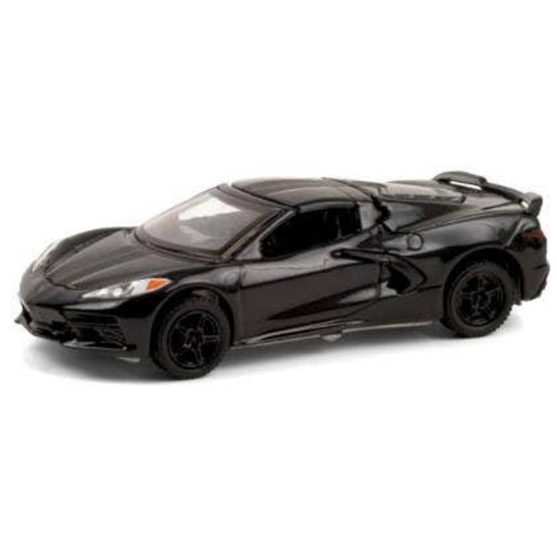 1/64 Barrett-Jackson # 6: 2020 Chevrolet Corvette C8 Stingray Black