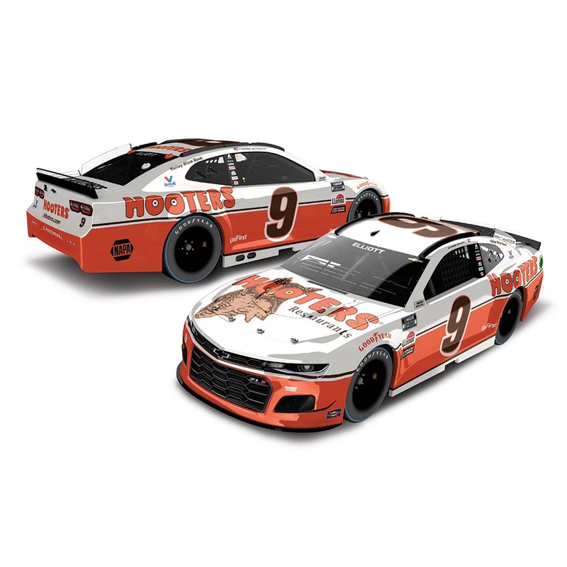 1/64 Chase Elliott # 9 Hooters Slowback Chevrolet Camaro NASCAR 2021