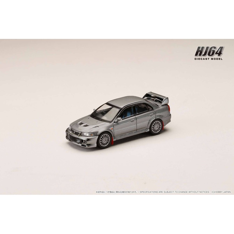 1/64 Mitsubishi Lancer Gsr Evolution 6 Cp9A 1999 Titanium Gray Metallic With Mudflap / Custom Color