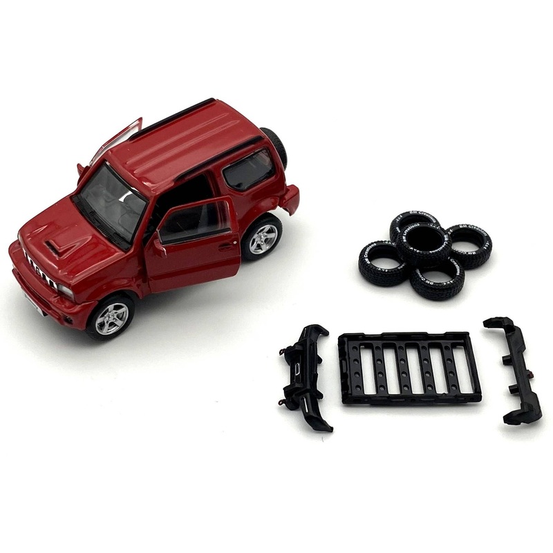 1/64 Suzuki Jimny (JB43) Red LHD
