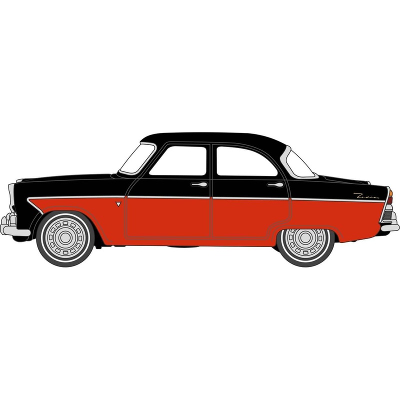 1/76 Ford Zodiac MkII Black