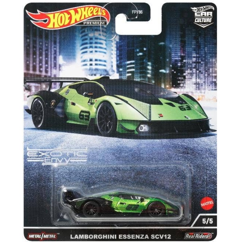 Hot Wheels Car Culture Exotic Envy Lamborghini Essenza SCV12 (HCJ29)