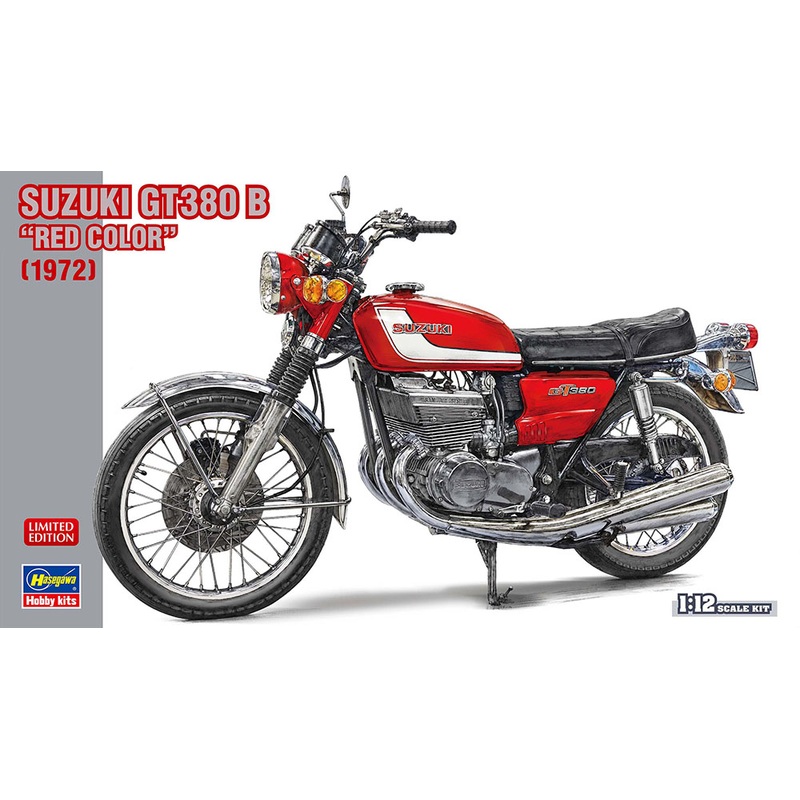 1/12 Suzuki GT380 B Red Color