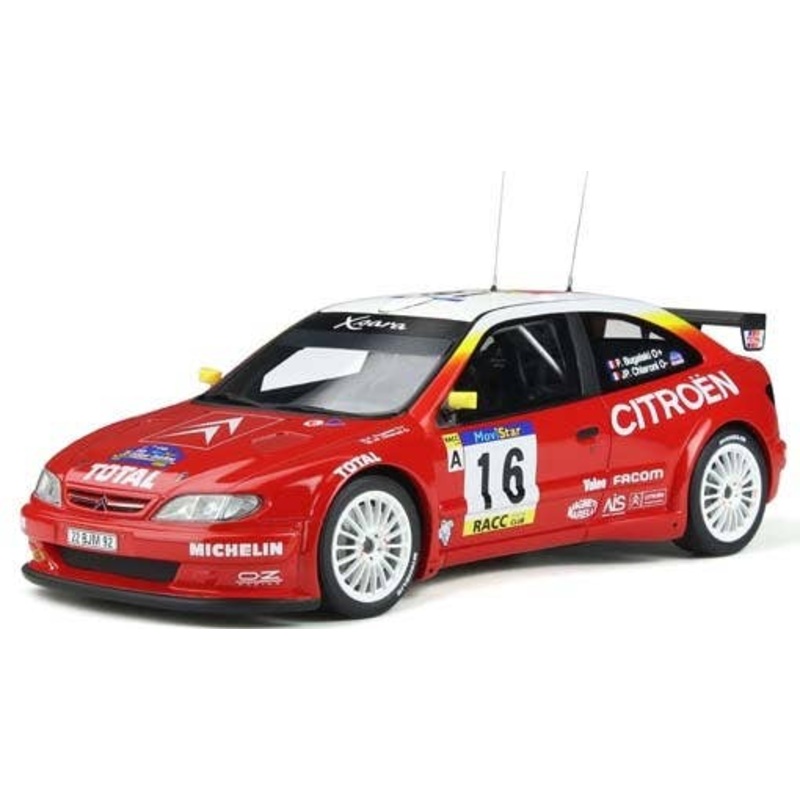 1/18 Citroen Xsara Kit Car #16 (Red)