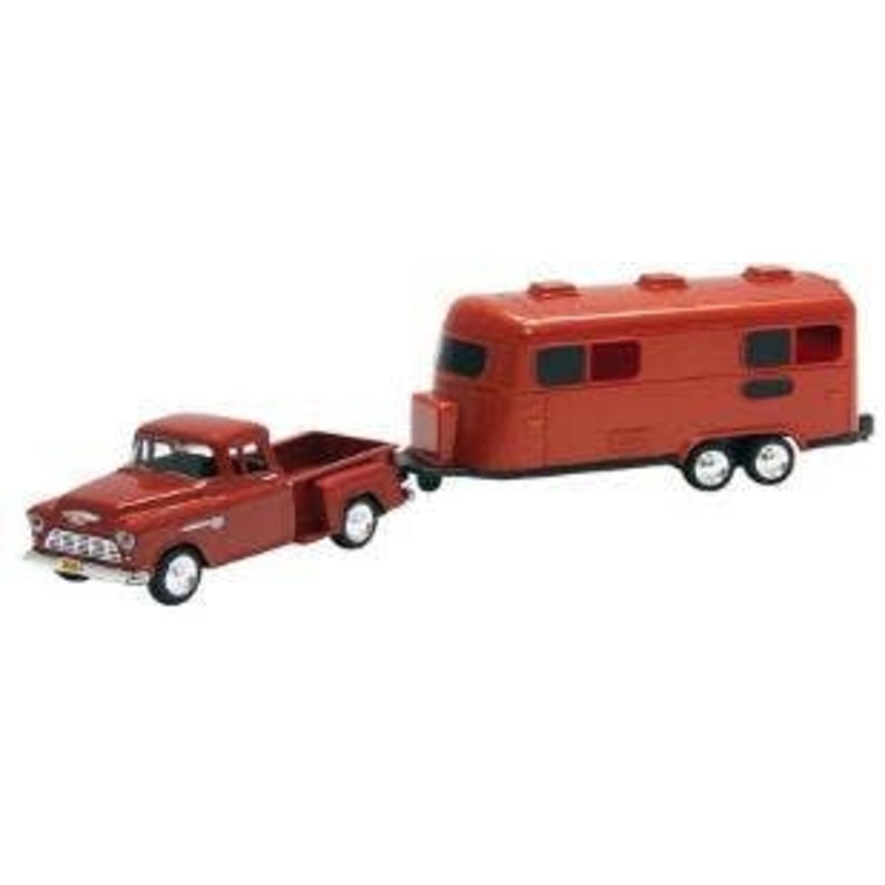 1/24 1955 Chevy 5100 Camber Red-Red
