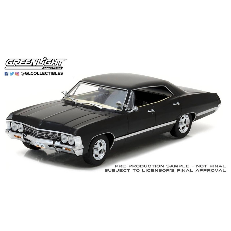 1/24 GreenLight 1967 Chevrolet Impala Sport Sedan - Tuxedo Black