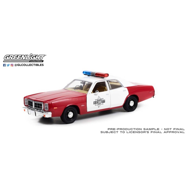 1/24 GreenLight 1977 Dodge Monaco - Finchburg County Sheriff