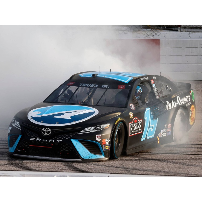 1/24 Martin Touloux Jr. # 19 Auto Owners Insurance Slowback TOYOTA Camry NASCAR 2021 Goodyear 400 Winner (Elite)