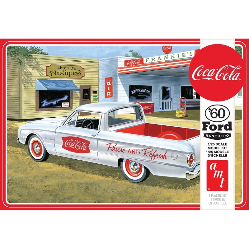 1/25 1960 Ford Ranchero w/Coke Chest
