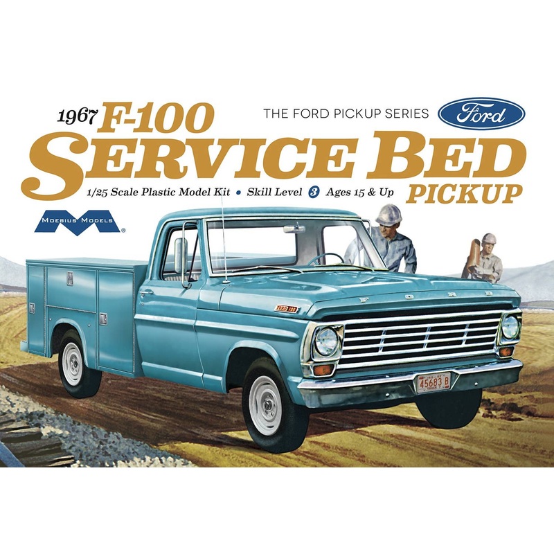 1/25 1967 Ford F-100 Service Bed