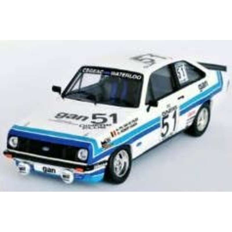 1/43 Ford Escort Mk2 RS2000 1981 SPA 24 Hours 12th #51 Philippe Van De Velde/Robert Hanon