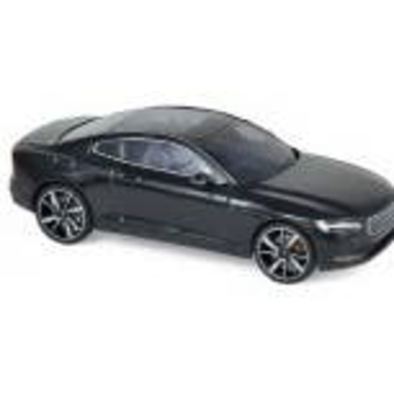 1/43 Polestar 1 2020 Space Black Chrome Frame Beige Interior