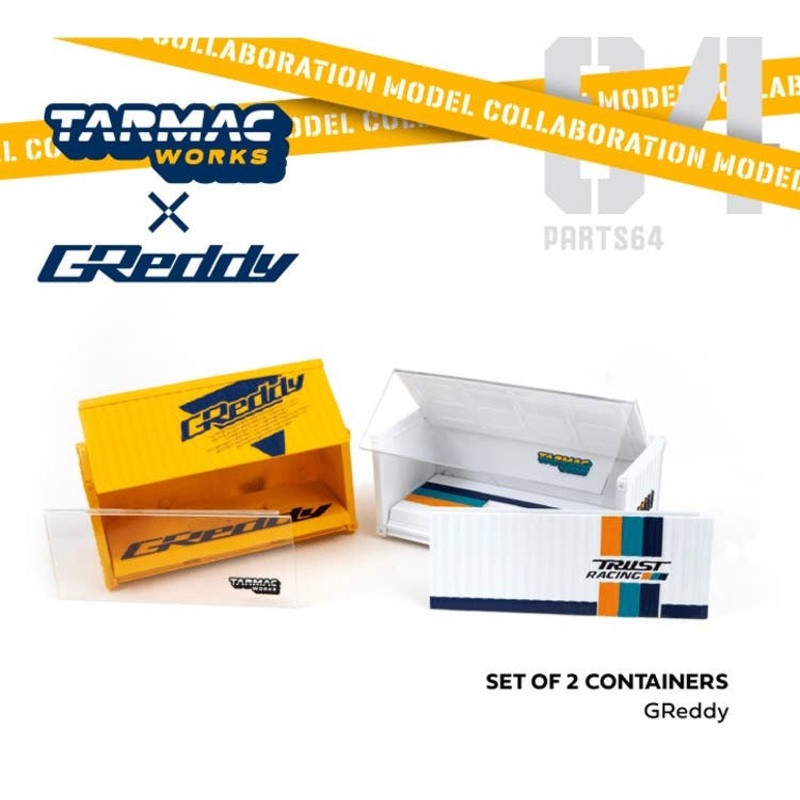 1/64 Container Base GReddy Container Box 2pcs