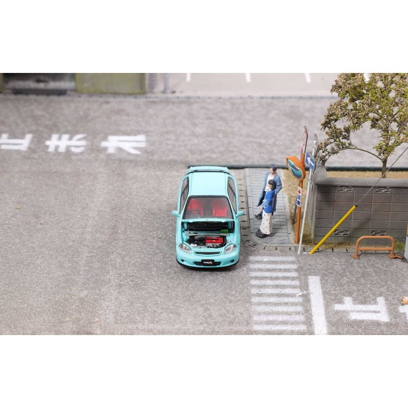 1/64 Honda Civic Type R EK9 Tiffany Blue