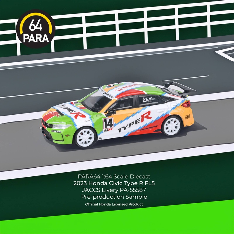 1/64 Honda Civic Type R FL5 JACCS 2023 (LHD)