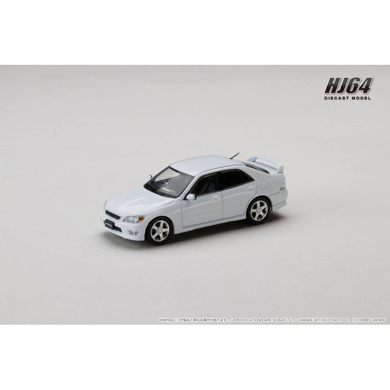 1/64 Toyota ALTEZZA RS200 (E10) 1998 Genuine Option Equipped Car Super White II